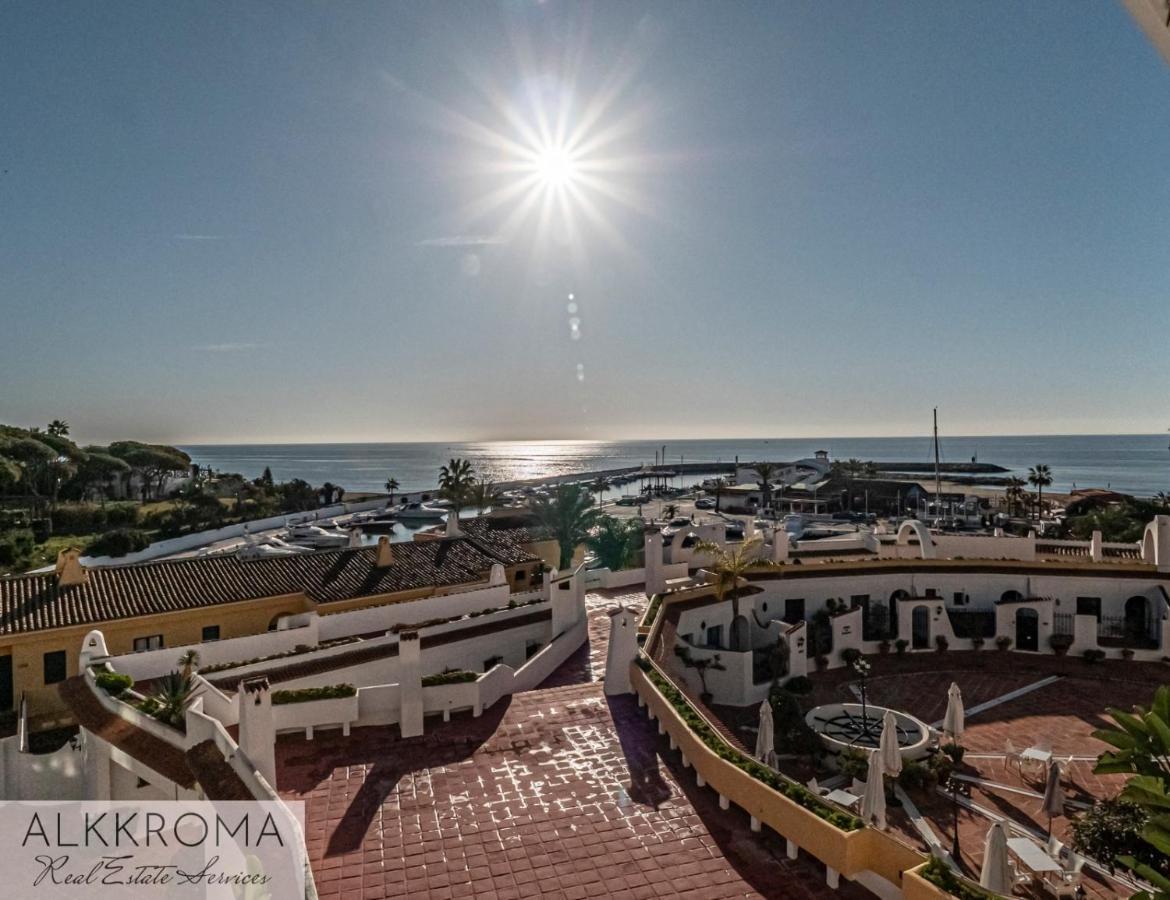 Cabopino Stylish Modern Apartment With Wifi & Parking And Great Views Marbella Exterior foto